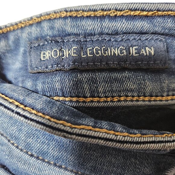 Lucky Brand Womens Brooke Legging Jeans Size 2/26 Medium Wash Denim Comfortable - Picture 3 of 7